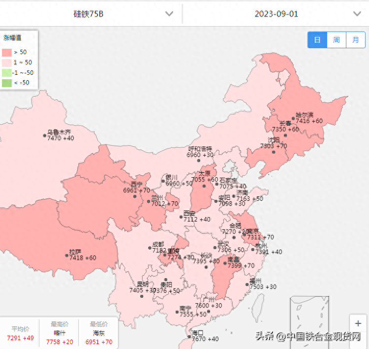 【硅铁】喜人：期货、现货双双翻红！_https://www.shscx.com_硅铁_第1张