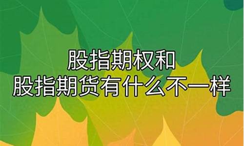 股指期权和股指期货的区别(股指期货和期权哪个比较好)_https://www.shscx.com_鸡蛋_第1张
