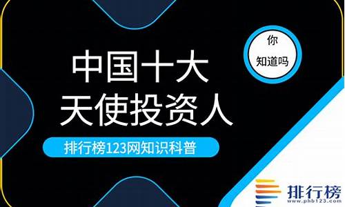 中国十大顶级天使投资机构(中国最好的天使投资公司)_https://www.shscx.com_玉米淀粉_第1张